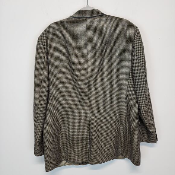 Austin Reed London Sport Coat Blazer Jacket Mens 43R Brown Tweed Academia Dapper - Picture 2 of 15